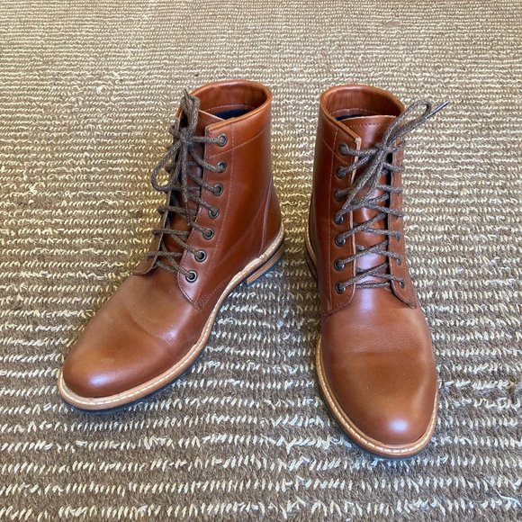 Nisolo Shoes - Nisolo Amalia Boots, Size 8, Brandy
